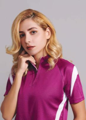 Mock collar outlet polo