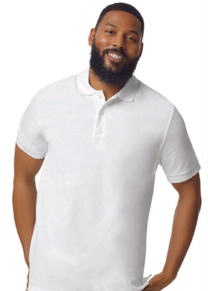858A0 Gildan Hammer Cotton Pique Polo Tee Shirt