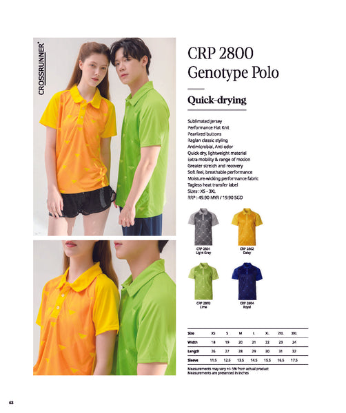 CRP 2800 Genotype Polo Tee