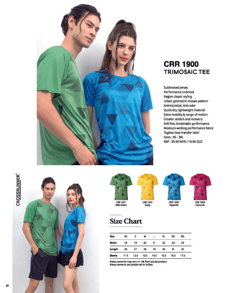 CRR 1900 Trimosaic Tee