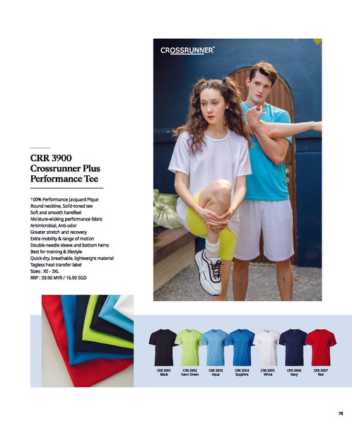 CRR 3900 Crossrunner Plus Performance Tee