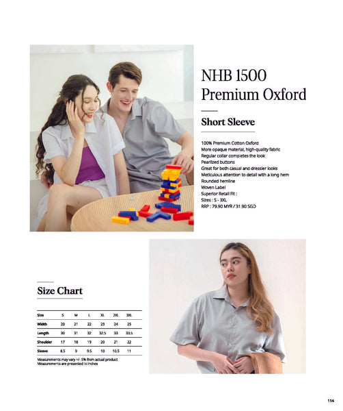NHB 1500 Premium Oxford