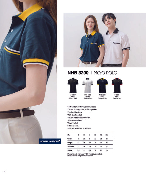 NHB 3200 Mojo Polo