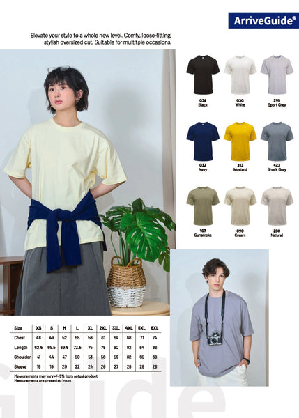 AG 240 Ultimate Siro Cotton Oversized Fit T-Shirt