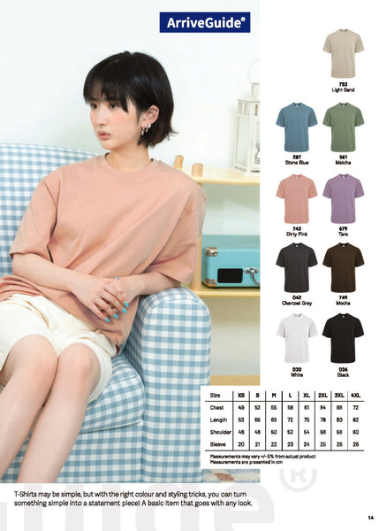 AG 280 Supreme Siro Cotton Oversized Fit T-Shirt