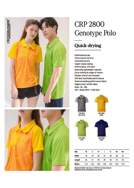 CRP 2800 Genotype Polo Tee