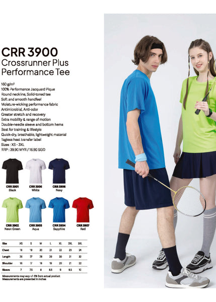 CRR 3900 Crossrunner Plus Performance Tee