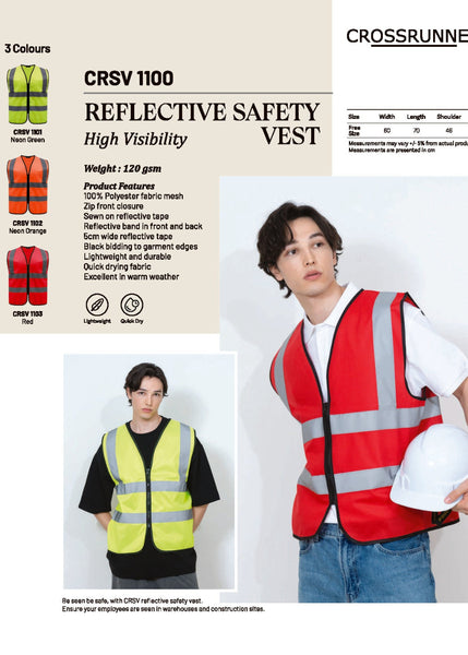 CRSV 1100 Reflective Safety Vest