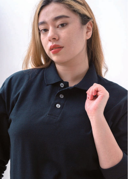 NHB 24400 Long Sleeve Soft-Touch Polo