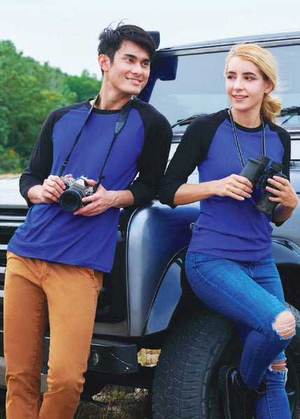 Raglan Tee- 3/4 Sleeve